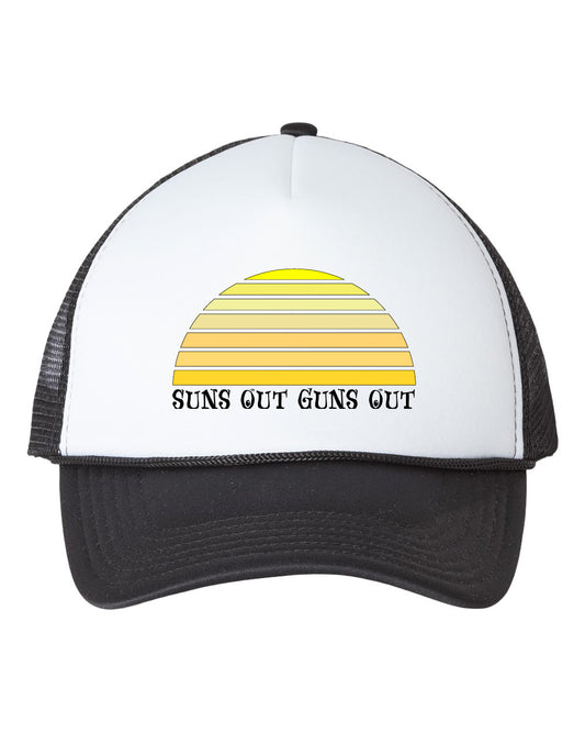 Suns Out Guns Out Foam Trucker